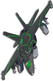EA-18G Jungle Contour Lines Skin