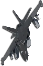 EA-18G Two-Tone Black/Gray Skin