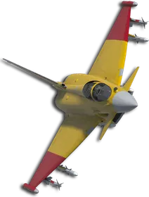Typhoon Two-Tone Yellow/Red Skin