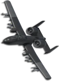 A-10C Two-Tone Black/Gray Skin