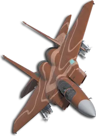 F-15J Sand Contour Lines Skin