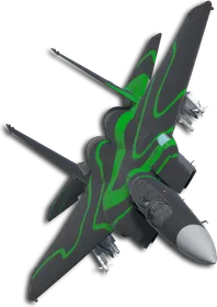 F-15J Jungle Contour Lines Skin