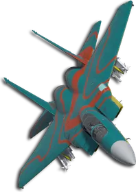 F-15J Techno Contour Lines Skin