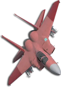 F-15J Two-Tone Red Skin