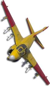 A-6E Two-Tone Yellow/Red Skin