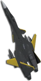 ADFX-02 -PIX- Two-Tone Black/Yellow Skin