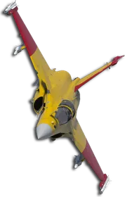 Rafale M Two-Tone Yellow/Red Skin