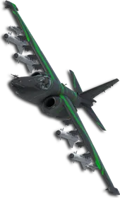 Su-25SM Jungle Contour Lines Skin