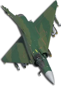 Mirage 2000-5 Forest Striped Camo Skin