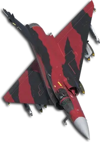 Mirage 2000-5 Blood Striped Camo Skin