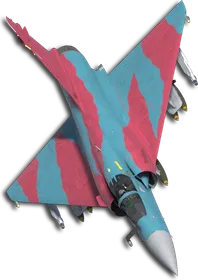 Mirage 2000-5 Pop Striped Camo Skin