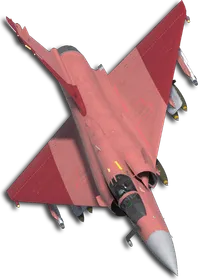 Mirage 2000-5 Two-Tone Red Skin