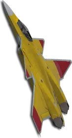 FA-36 Two-Tone Yellow/Red Skin