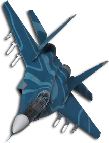 MiG-29A Ocean Contour Lines Skin