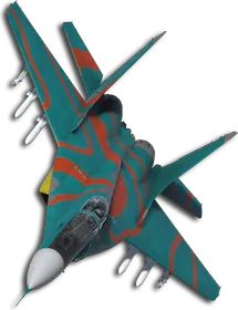 MiG-29A Techno Contour Lines Skin