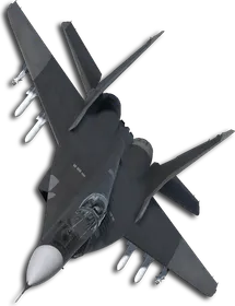 MiG-29A Two-Tone Black/Gray Skin