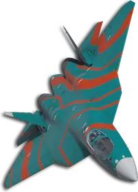 Su-57 Techno Contour Lines Skin