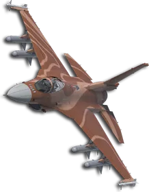 F-2A Sand Contour Lines Skin