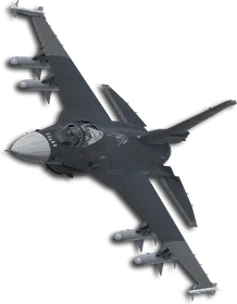 F-2A Two-Tone Black/Gray Skin