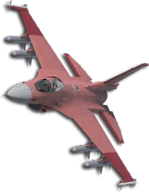 F-2A Two-Tone Red Skin