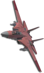 F-14D Two-Tone Red Skin