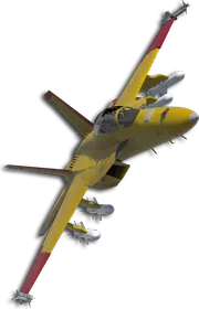 F/A-18F Two-Tone Yellow/Red Skin