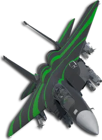 F-15E Jungle Contour Lines Skin
