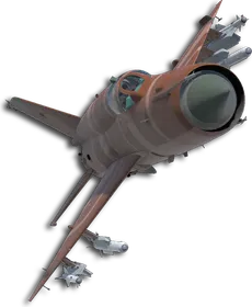 MiG-21bis Sand Contour Lines Skin