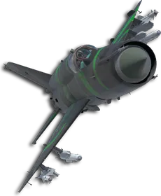 MiG-21bis Jungle Contour Lines Skin