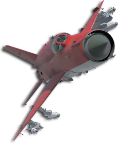MiG-21bis Red Jet Skin