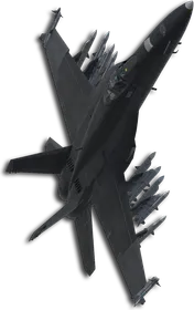 F/A-18E Two-Tone Black/Gray Skin