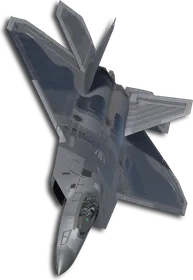 F-22A Chrome Skin