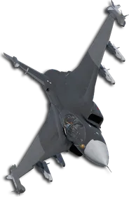 Gripen E Two-Tone Black/Gray Skin